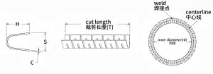 U型泛塞封弹簧规格-瀚达电子